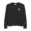 Champion Crewneck Sweatshirt with Small Embroidered A Logo - Men's Casual Streetwear