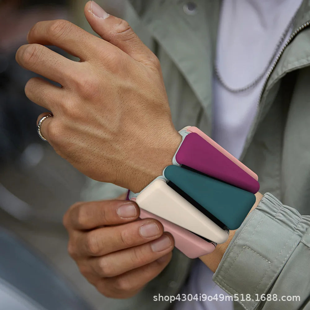 Adjustable Straps Silicone Iron Wrist Band Gym Fitness Equipment with Ankle & Wrist Weights