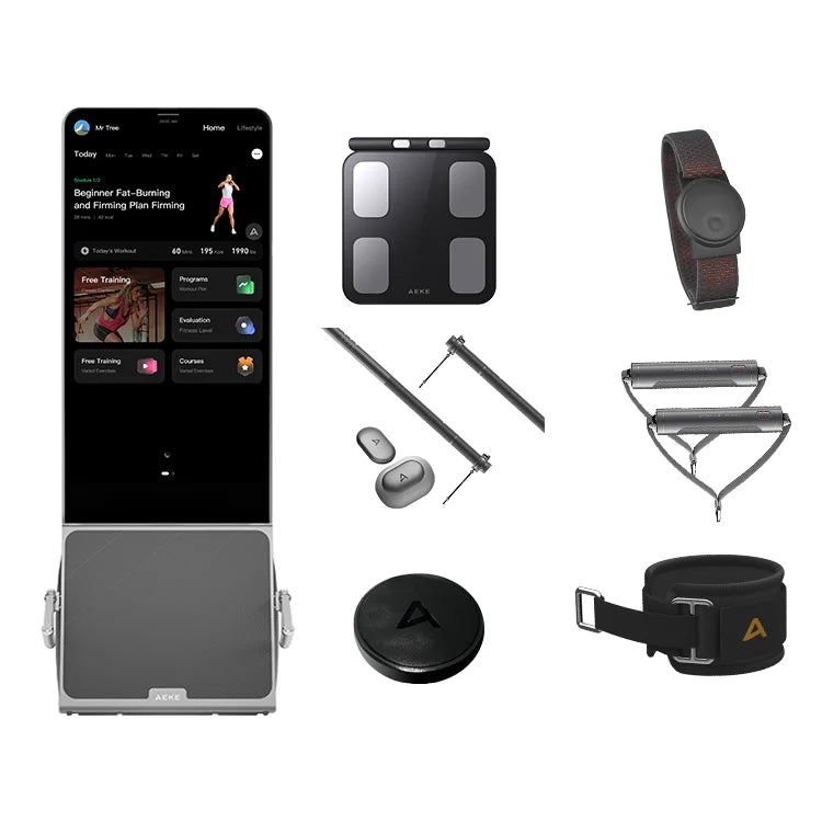 AEKE K1 Commercial Use Smart Home Gym Multi Functional Trainer for Corporate Wellness Fitness Exercise