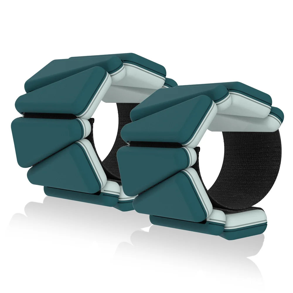 Adjustable Straps Silicone Iron Wrist Band Gym Fitness Equipment with Ankle & Wrist Weights