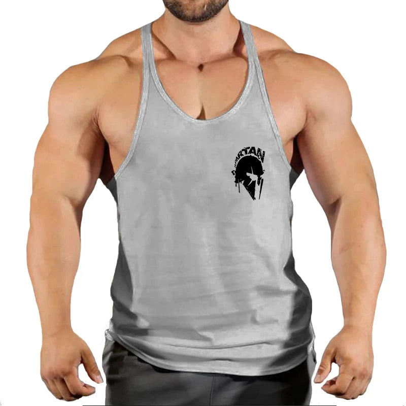 Gym Man Workout Bodybuilding Shirt Men Singlets Stringer Undershirt Vests Tank Top Vest Men's Brand Clothes Clothing Muscle Gyms
