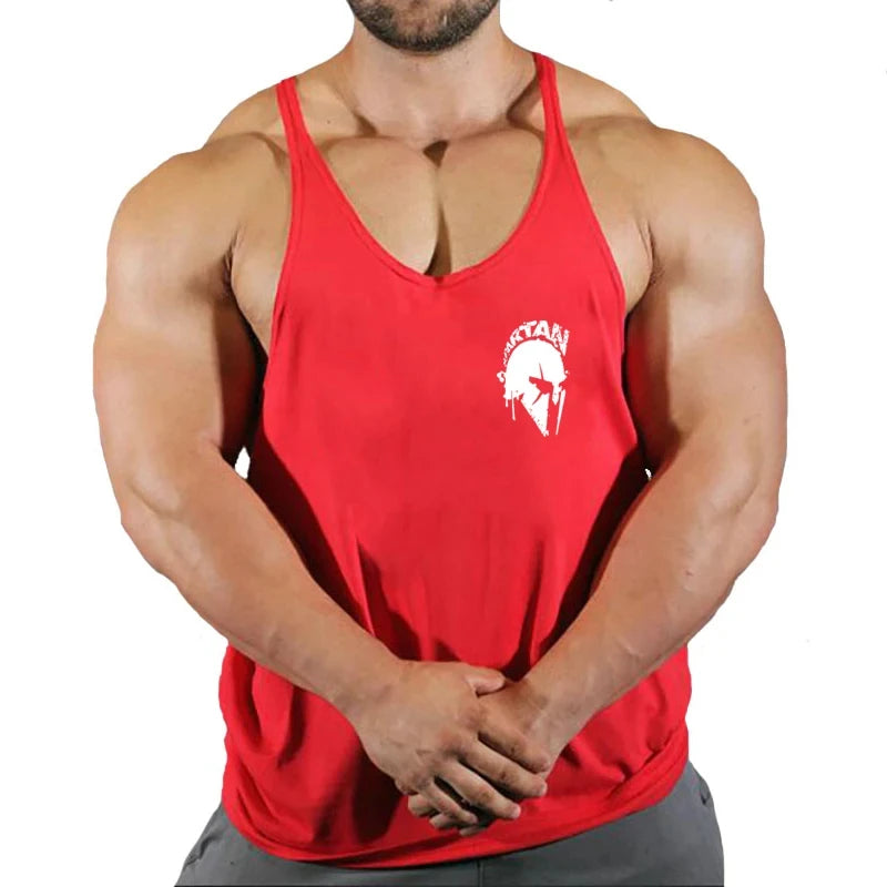 Gym Man Workout Bodybuilding Shirt Men Singlets Stringer Undershirt Vests Tank Top Vest Men's Brand Clothes Clothing Muscle Gyms