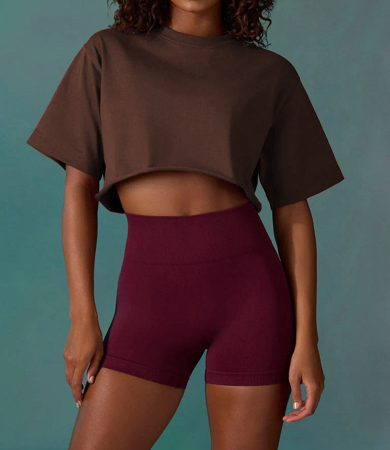 Women's Casual All-matching Workout Top