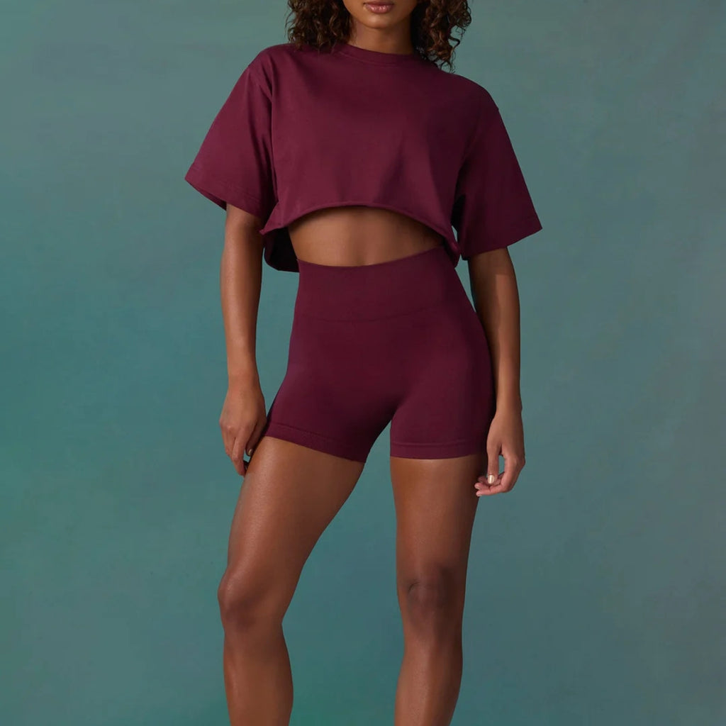 Women's Casual All-matching Workout Top